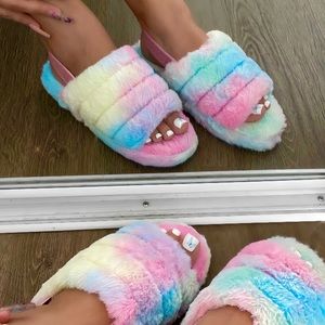 Cotton Candy Slippers